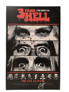 Emilio Rivera 3 From Hell Signed 11x17 Poster
