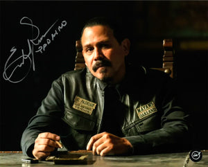 Emilio Rivera Mayans M.C. Autographed 8x10