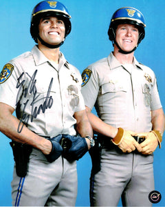 Erik Estrada Autographed CHiPS 8x10