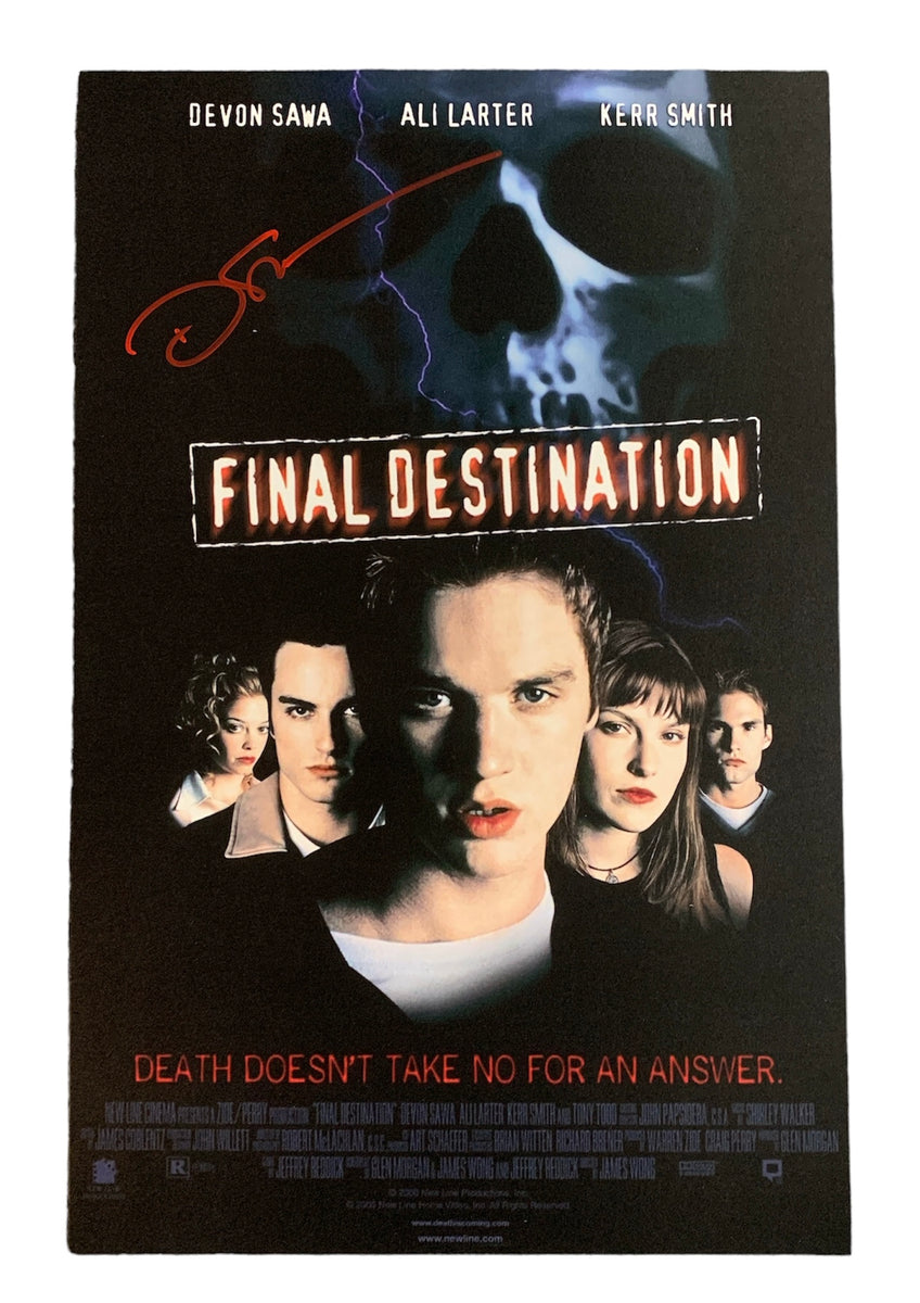 Devon Sawa in Final Destination as Alex Autographed Mini Poster – Icon