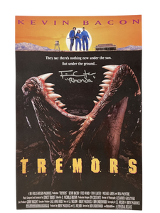 Finn Carter Tremors Signed 11x17 Poster