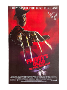 Lisa Zane as Katherine Krueger in Freddy's Dead Autographed 11x17 Mini Poster