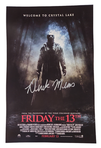 Derek Mears Friday the 13th Autographed 11x17 Poster