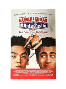 Jordan Prentice Autographed Harold & Kumar Go To White Castle 11x17 Mini Poster