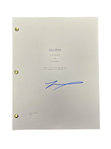 Tyler Mane Halloween Michael Myers Autographed Script