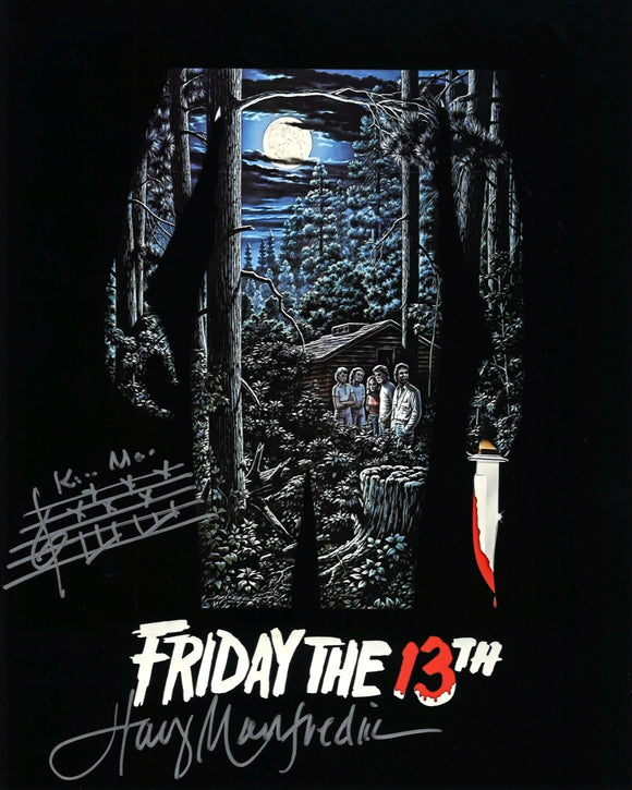 Harry Manfredini Autographed Friday the 13th 8 x 10 Photo