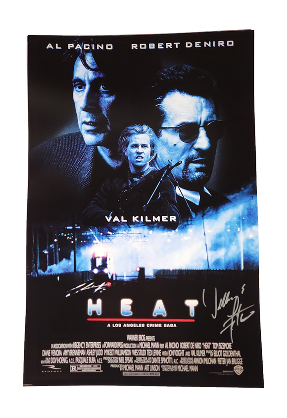 William Fichtner Heat Autographed 11x17 Poster