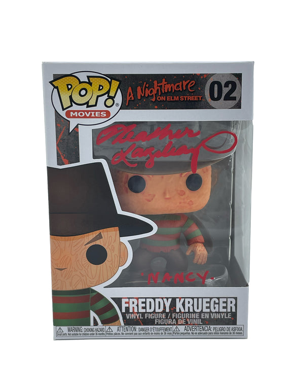 Heather Langenkamp Autographed Freddy Krueger A Nightmare on Elm Street Funko Pop