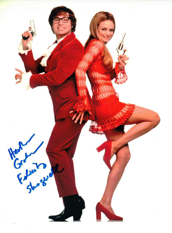 Heather Graham Autographed 8x10 Photo in Austin Powers