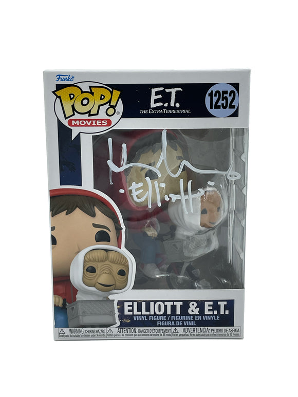 Henry Thomas Autographed Elliott Taylor & E.T. The Extraterrestrial Funko Pop #1252