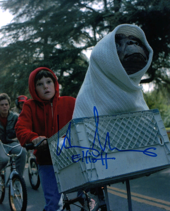 Henry Thomas Autographed ET: The Extra-Terrestrial 8 x 10 Photo