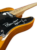 Peter Noone autogaphed guitar