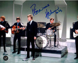 Peter Noone Herman's Hermits Autographed 8x10 Performing on LIVE TV