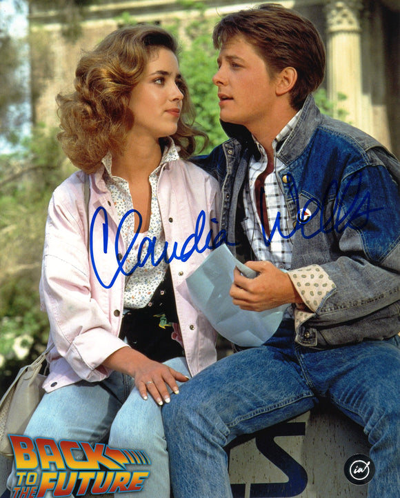 Claudia Wells Autographed Back to the Future 8x10 Photo