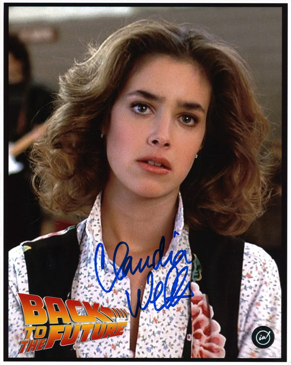 Claudia Wells Autographed Back to the Future 8x10 Photo