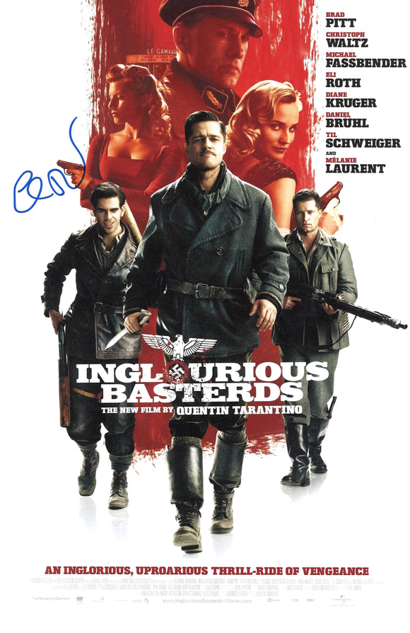Eli Roth Inglourious Basterds Autographed 11x17 Poster – Icon Autographs