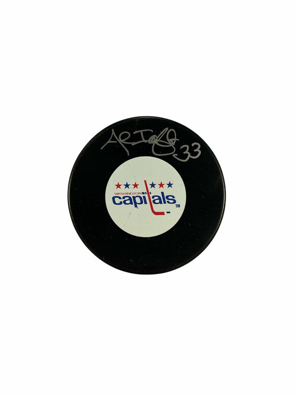 Al Iafrate Washington Capitals Autographed Puck