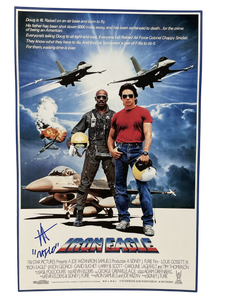 Robbie Rist Iron Eagle Autographed 11x17 Poster