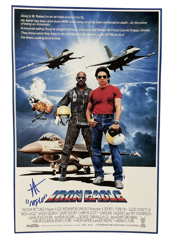 Robbie Rist Iron Eagle Autographed 11x17 Poster