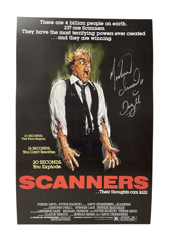Michael Ironside Scanners 11x17 Poster
