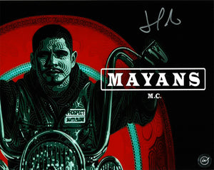 JD Pardo Mayans M.C. Autographed 8x10