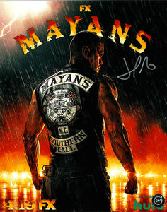 JD Pardo Mayans M.C. FX Promo Autographed 8x10