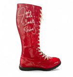 Jake "The Snake" Roberts Autographed Wrestling Boot
