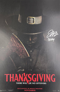 Jalen Thomas Brooks Thanksgiving Autographed 11x17 Poster