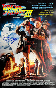 James Tolkan Autographed Mr. Strickland Back To the Future III 11x17 Mini Poster