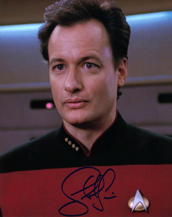 John De Lancie Autographed Star Trek: The Next Generation 8 x 10 Photo