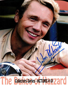 John Schneider Autographed Dukes of Hazzard 8x10