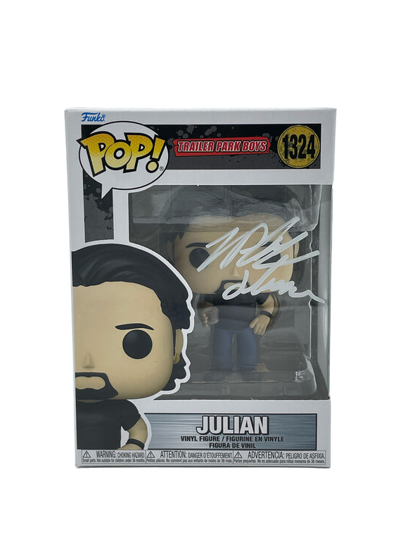 John Paul Tremblay Autographed Julian Trailer Park Boys Funko Pop