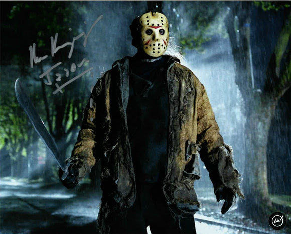 Ken Kirzinger Jason Voorhees Freddy vs. Jason Autographed 8x10