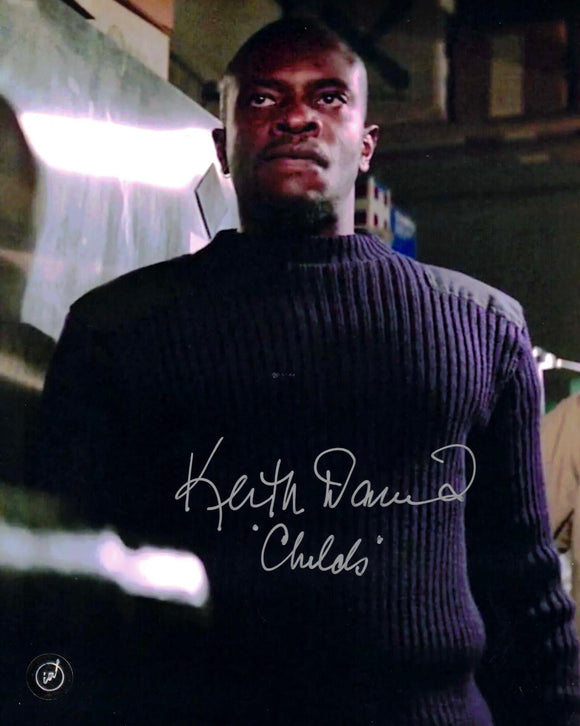 Keith David The Things as Childs Autographed 8x10 Photo