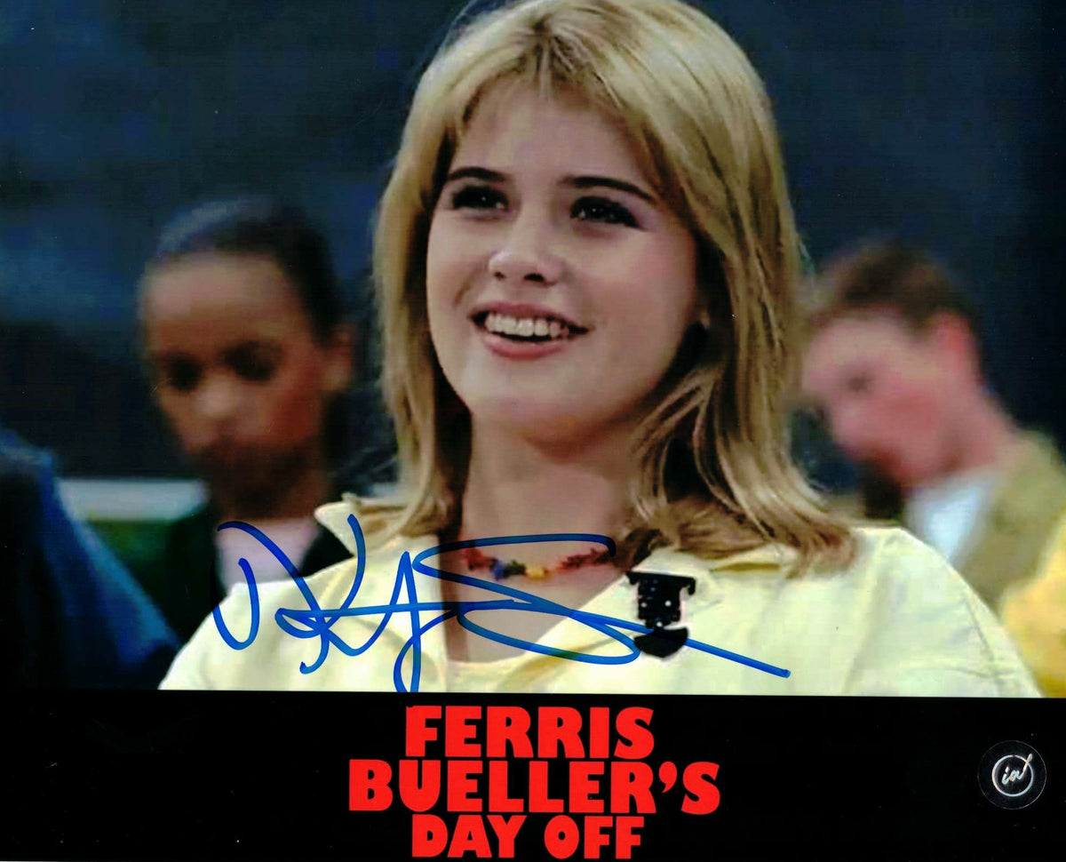 Kristy Swanson as Simone in Ferris Bueller's Day Off Autographed 8x10 ...