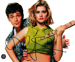 Kristy Swanson as Buffy the Vampire Slayer Autographed 8x10 in Blue Sharpie