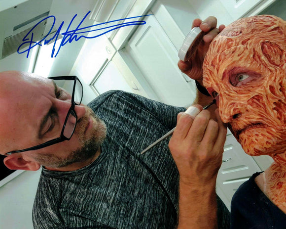 Robert Kurtzman Special Effects Legend Freddy Makeup Autographed 8x10