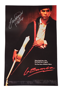 Lou Diamond Phillips Autographed La Bamba 11x17 Poster