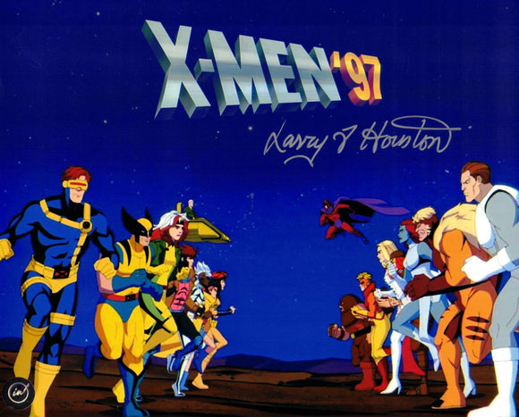 Larry Houston Autographed X-Men 8x10