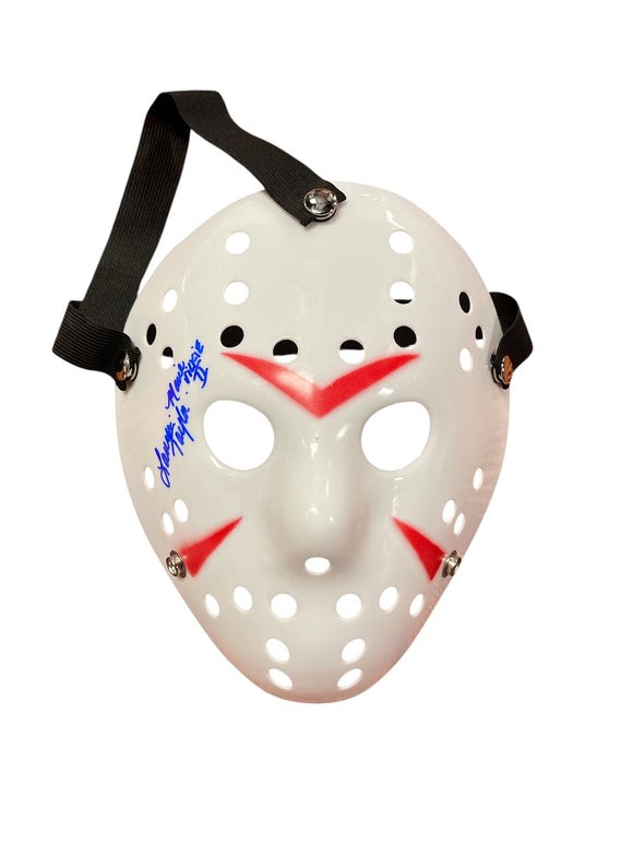 Warrington Gillette Autographed Friday the 13th Mask