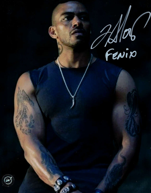 Laz Alonso as Fenix Calderon in Fast & Furious Autographed 8x10