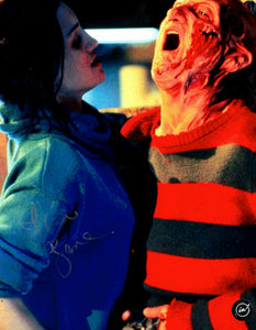 Lisa Zane as Katherine Krueger in Freddy's Dead Autographed 8x10 in Silver Sharpie