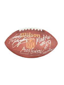 Andrew Bryniarski Autographed Football as Patrick "Madman" Kelly in Any Given Sunday