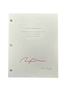 Marcus Nispel The Texas Chainsaw Massacre Autographed Script Cover