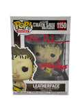 Mark Burnham Autographed Leatherface Funko Pop #1150