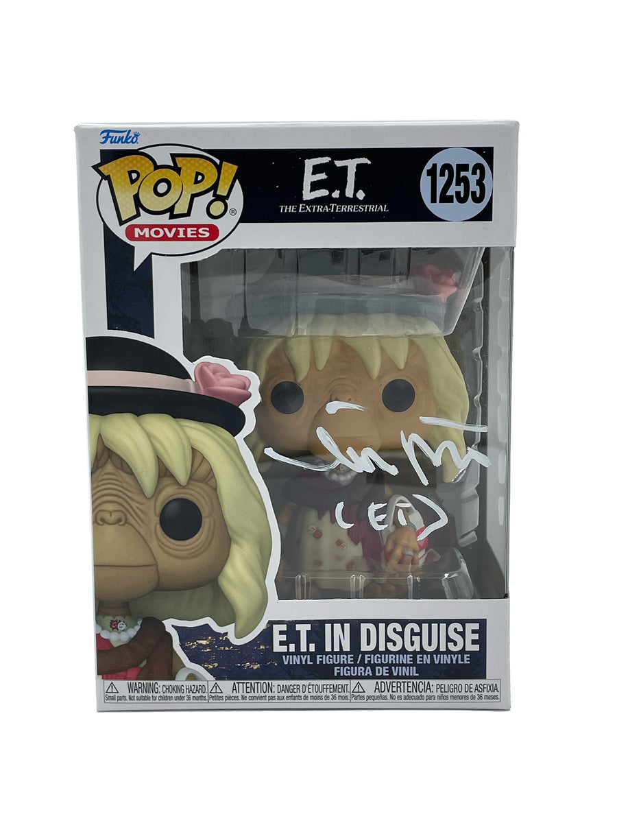 Matthew De Meritt Autographed E.T. The Extraterrestrial Funko Pop #125 ...