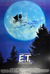 Matthew De Meritt Autographed E.T. The Extraterrestrial 11x17 Mini Poster