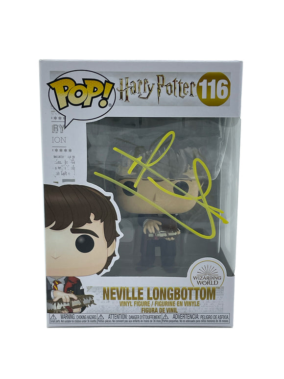 Matthew Lewis Autographed Neville Longbottom Harry Potter Funko Pop #116