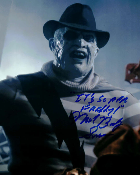 Michael Bailey Smith Autographed A Nightmare on Elm Street 8x10 Photo