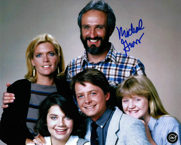 Michael Gross Family Ties Autographed 8x10